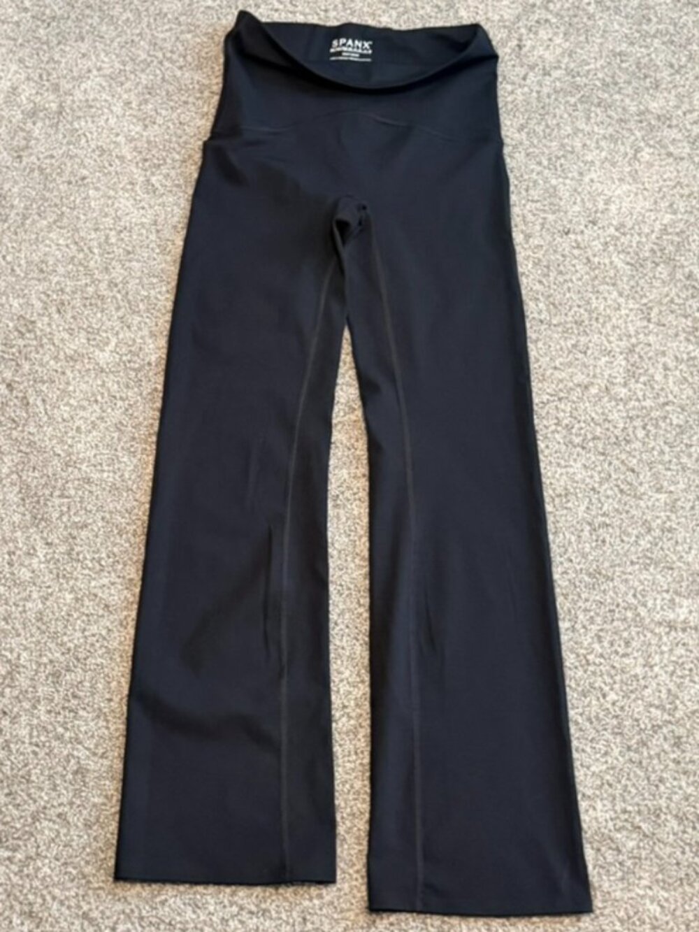 Spanx Booty Boost Flare Yoga Pants - Black - Size Medium